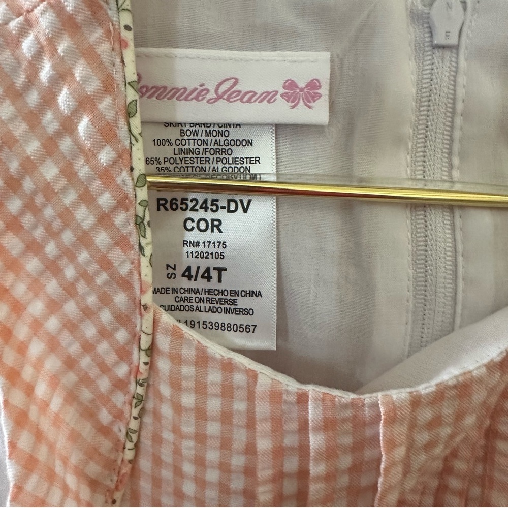 Pink Gingham Dress - Picture 3 of 3